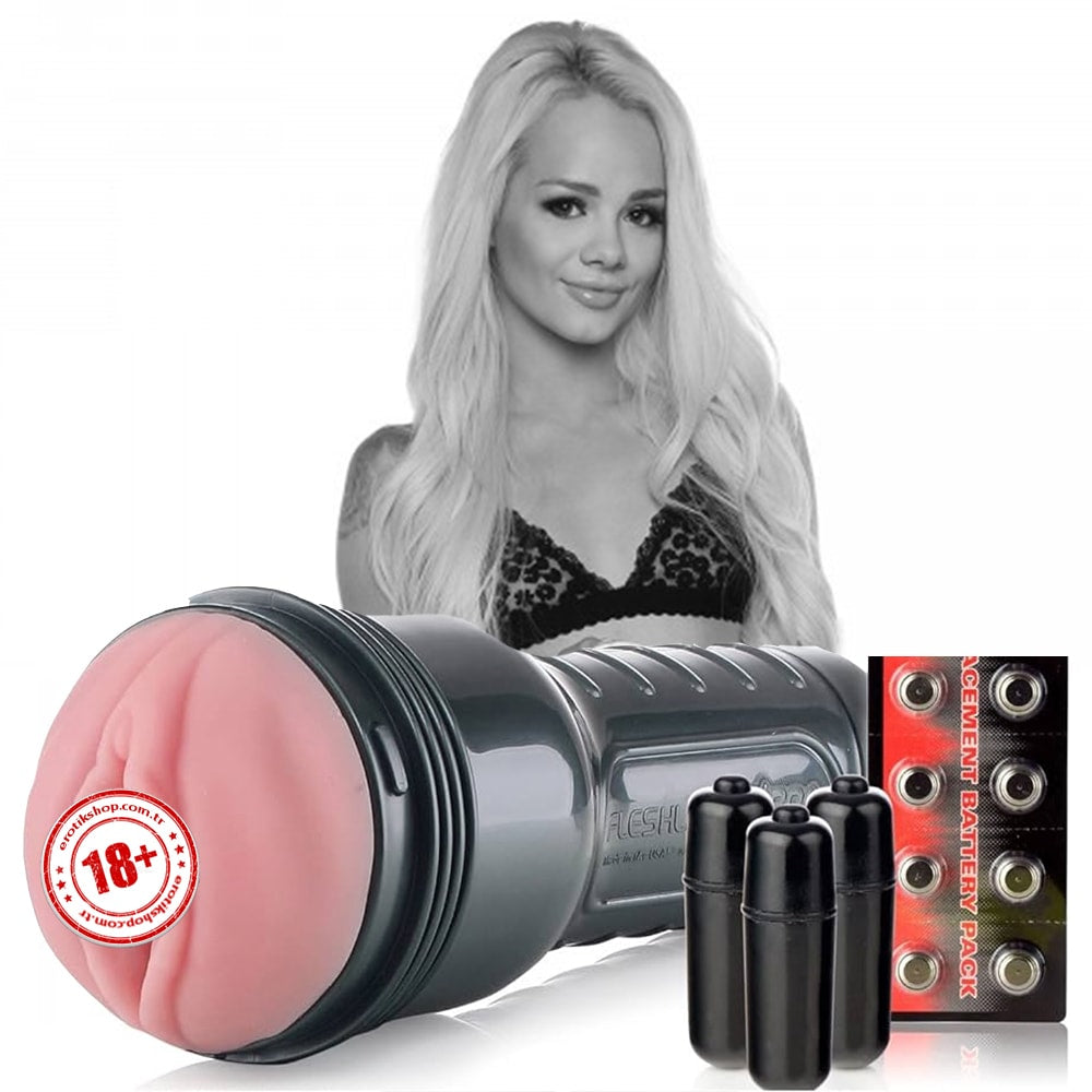 Original Fleshlight Series Vibro Ultra Lüks Titreşimli Vajina Mastürbatör