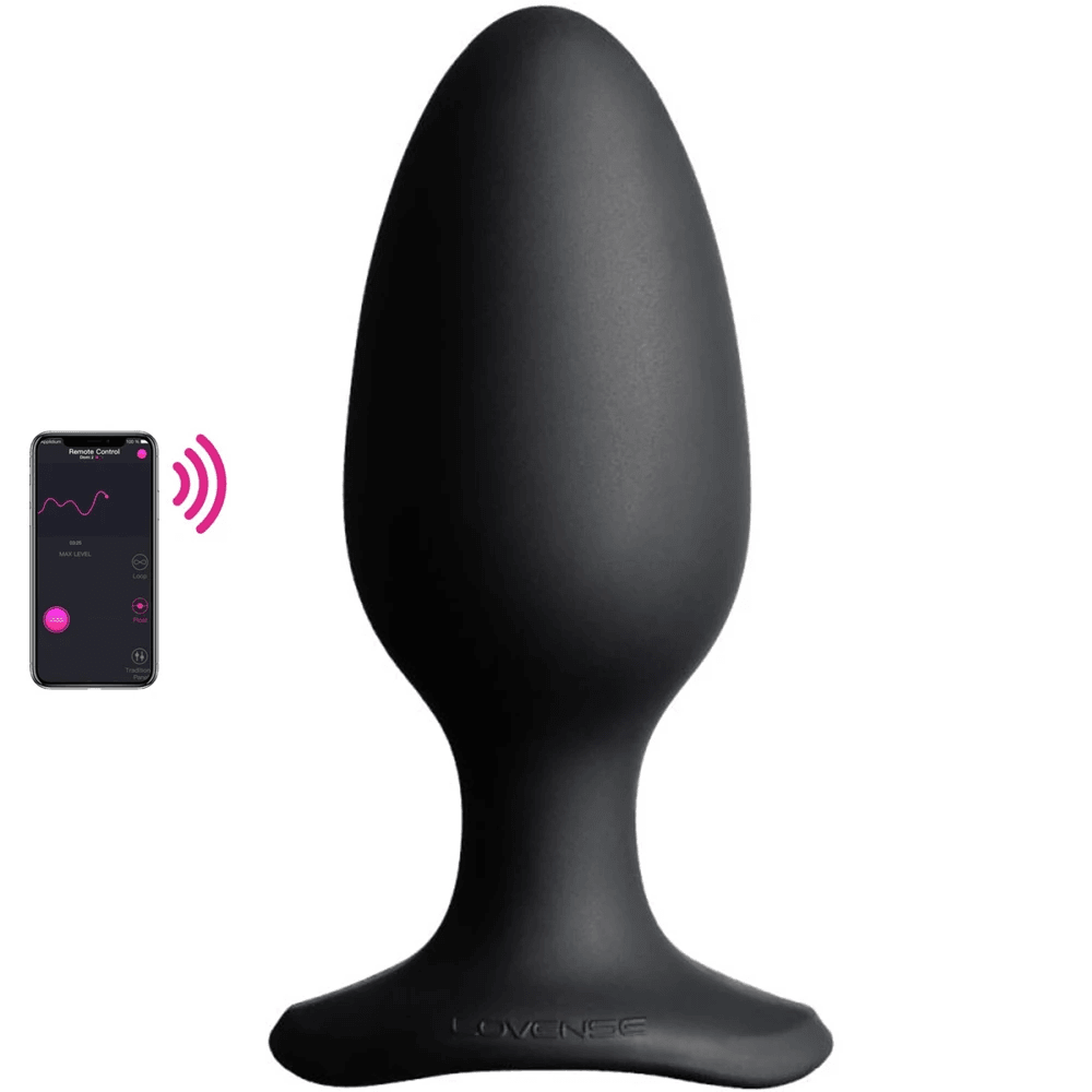 Lovense Hush 2 Butt Plug L 57 mm Telefon Uyumlu Anal Vibratör