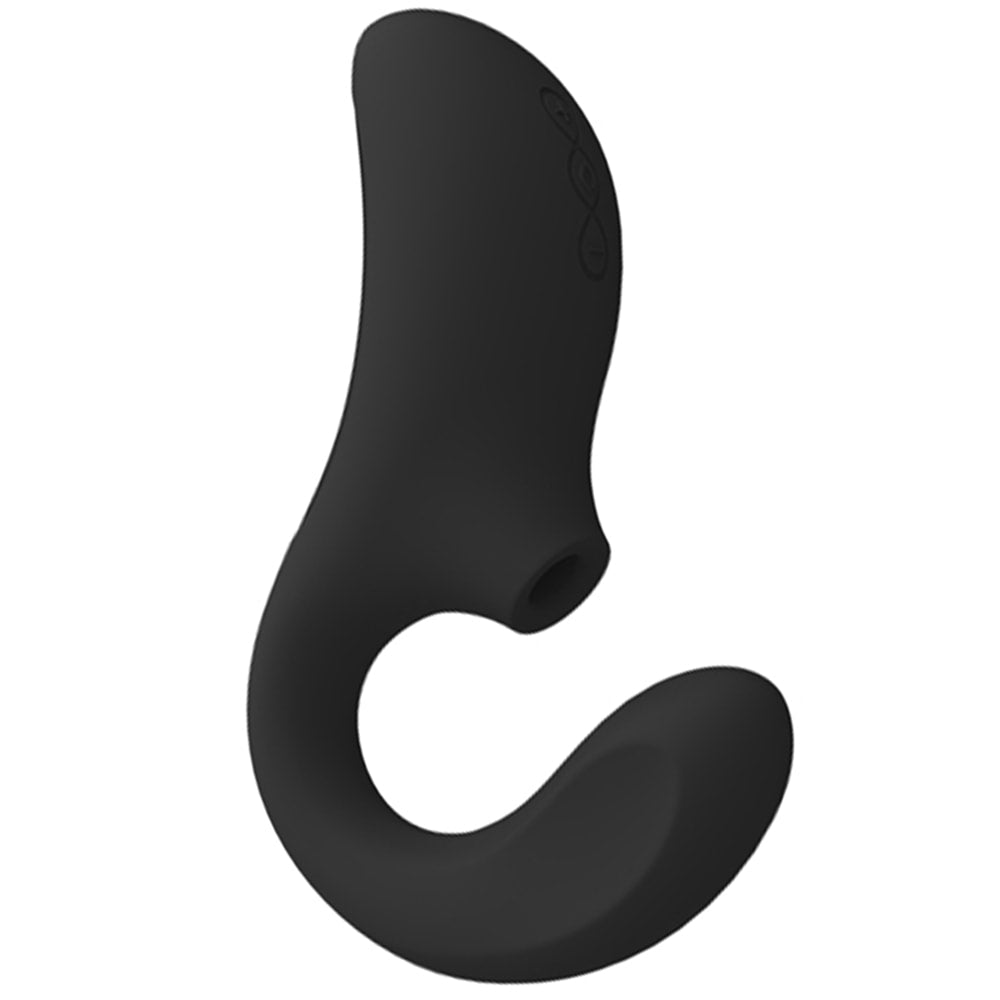 Lelo Enigma Dual Stimulation Sonic Massager Black Çift İşlevli Vibratör