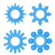 Lovetoy Lumino Play Fosforlu 4 Farklı Boyda Esnek Penis Halkası