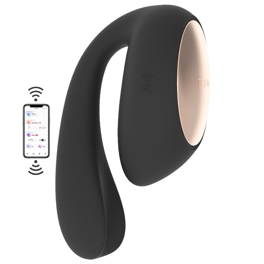 Lelo İda Wave Black Telefon Kontrollü G-Noktası Vibratör