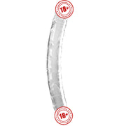 Lovetoy Flawless Clear Dildo 30 cm Çift Taraflı Realistik Penis LV310018