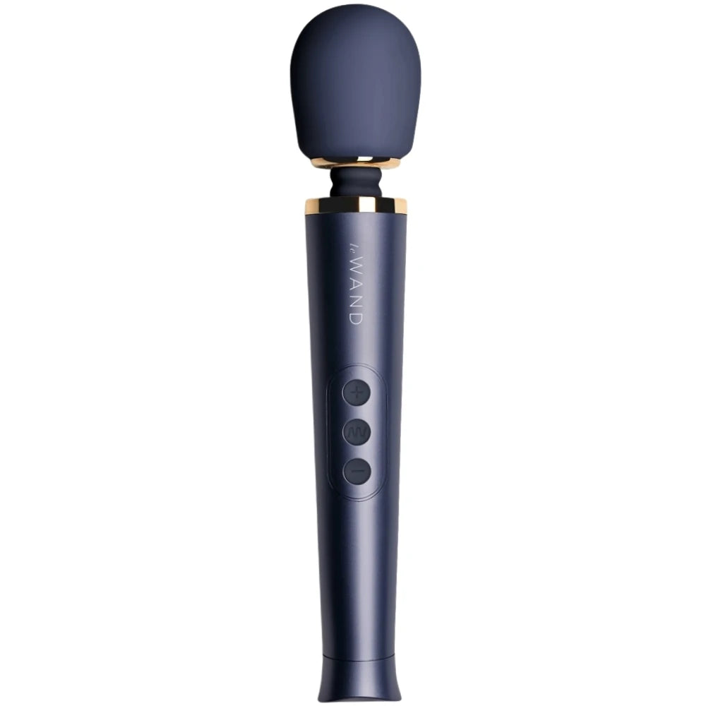 Le Wand Petite Rechargeable Vibrating Body Massager Masaj Aleti - Navy