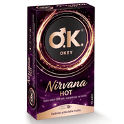 Okey Nirvana Hot 10'lu Paket Prezervatif Kondom