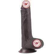 Lovetoy Sliding Skin Dildo Hareketli Deri Özellikli 18 Cm Realistik Zenci Penis