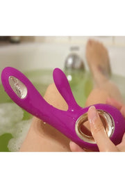 Lelo Soraya Wave Rabbit Deep Rose Dual-Action Vibrator
