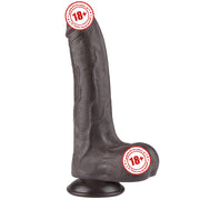 Lovetoy Sliding Skin Dildo Hareketli Deri Özellikli 22 Cm Realistik Zenci Penis