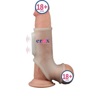 Lovetoy Silk Knights Ring Testis Geçirmeli Titreşimli Yarım Penis Kılıfı