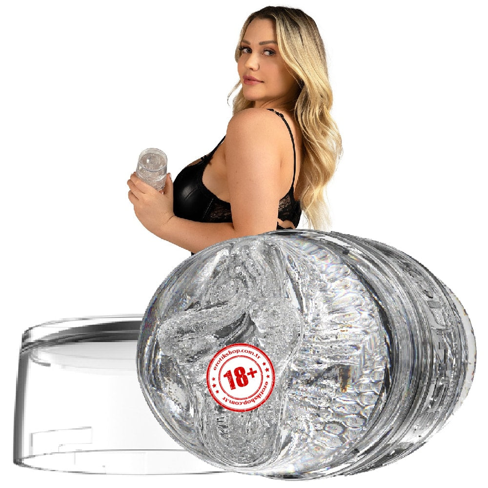 Original Fleshlight Series Quickshot Mia Malkova Çift Taraflı Mastürbatör