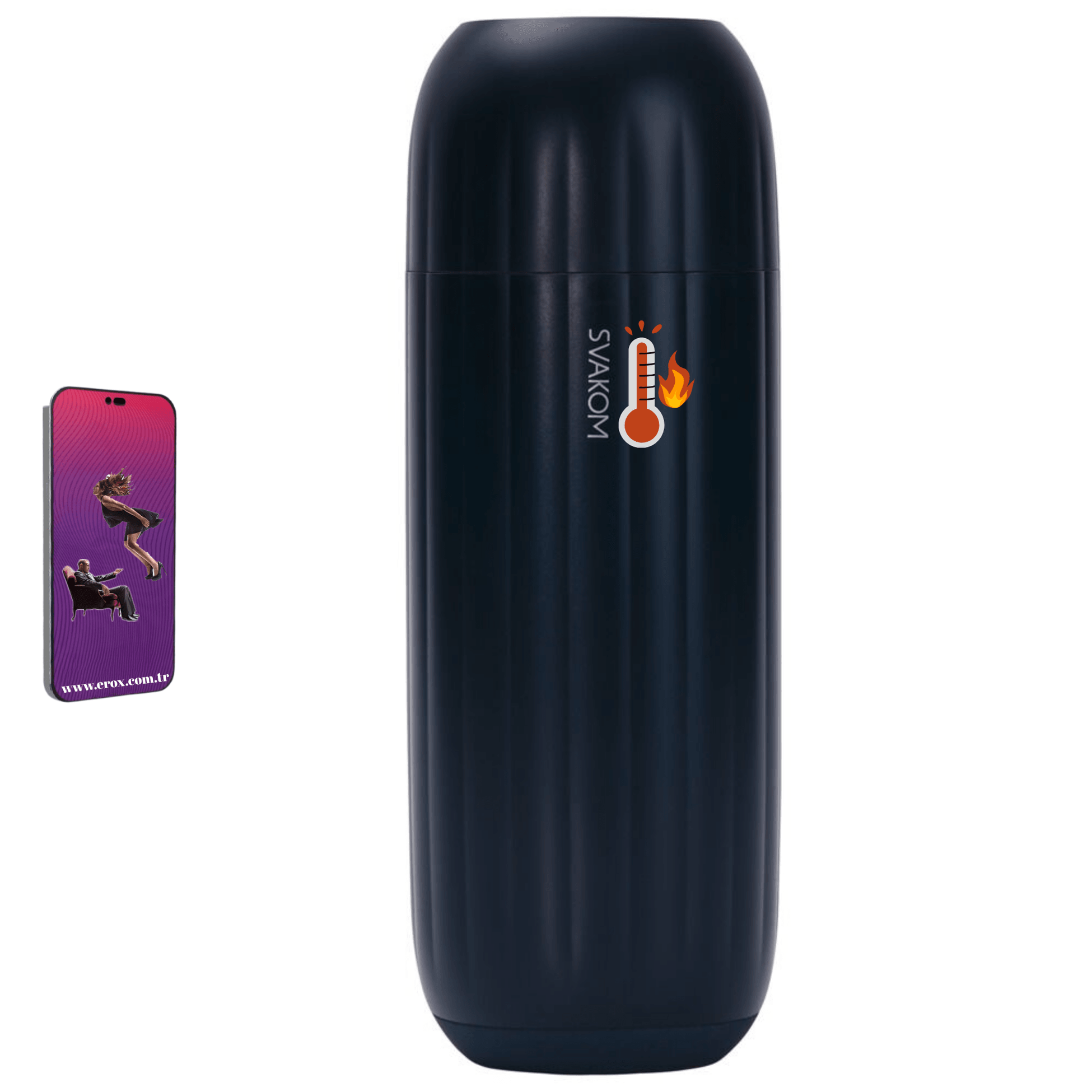 Svakom Sam Neo 2 Pro Telefon Kontrollü Emme ve Isıtmalı Mastürbatör