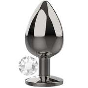 Erox White Jewellery Large Lüks Çelik Anal Plug