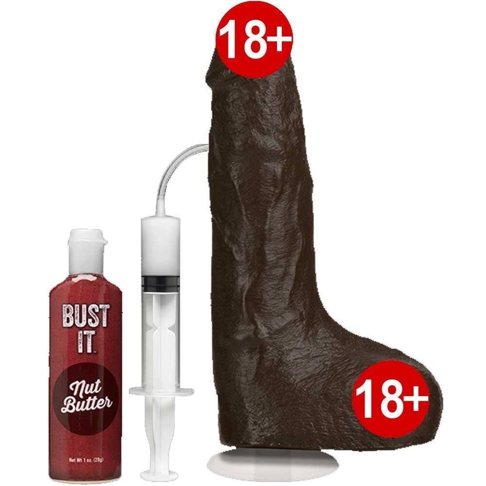 Doc Johnson Bust İt Fışkırtmalı Boşalabilir Zenci Realistik Penis