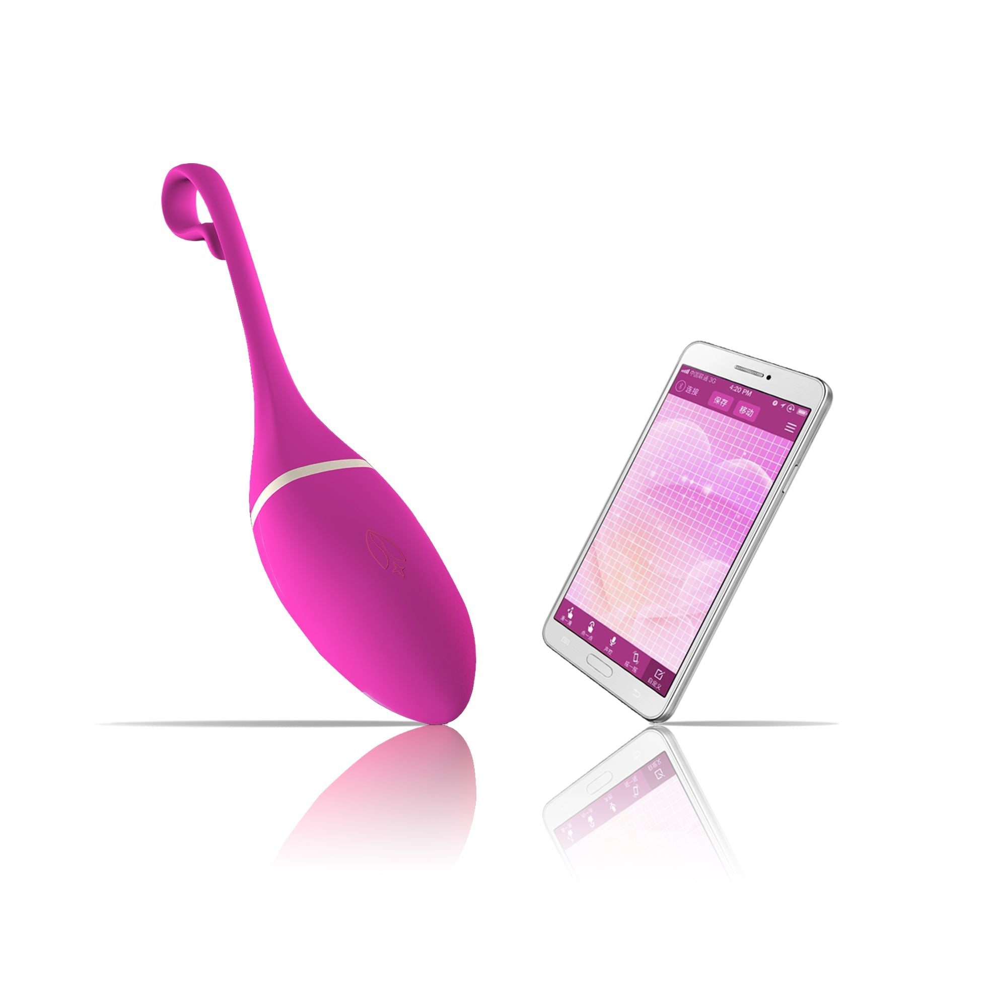 Realov İrena 1 Purple Telefon Kontrollü Vibratör