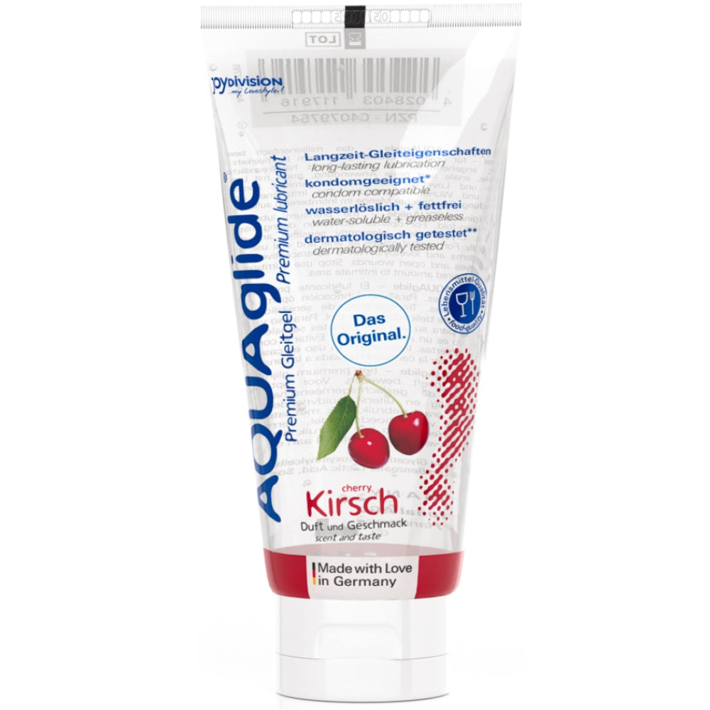 Joy Division AquaGlide Kiraz Aromalı Kayganlaştırıcı Jel 100 Ml.