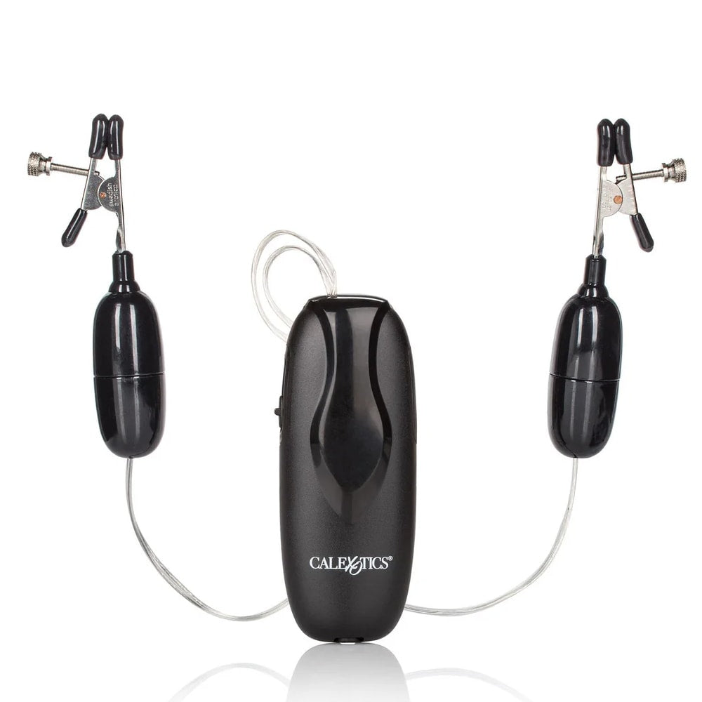 Calexotics Vibrating Nipple Clamps Titreşimli Göğüs Ucu Vibratörü