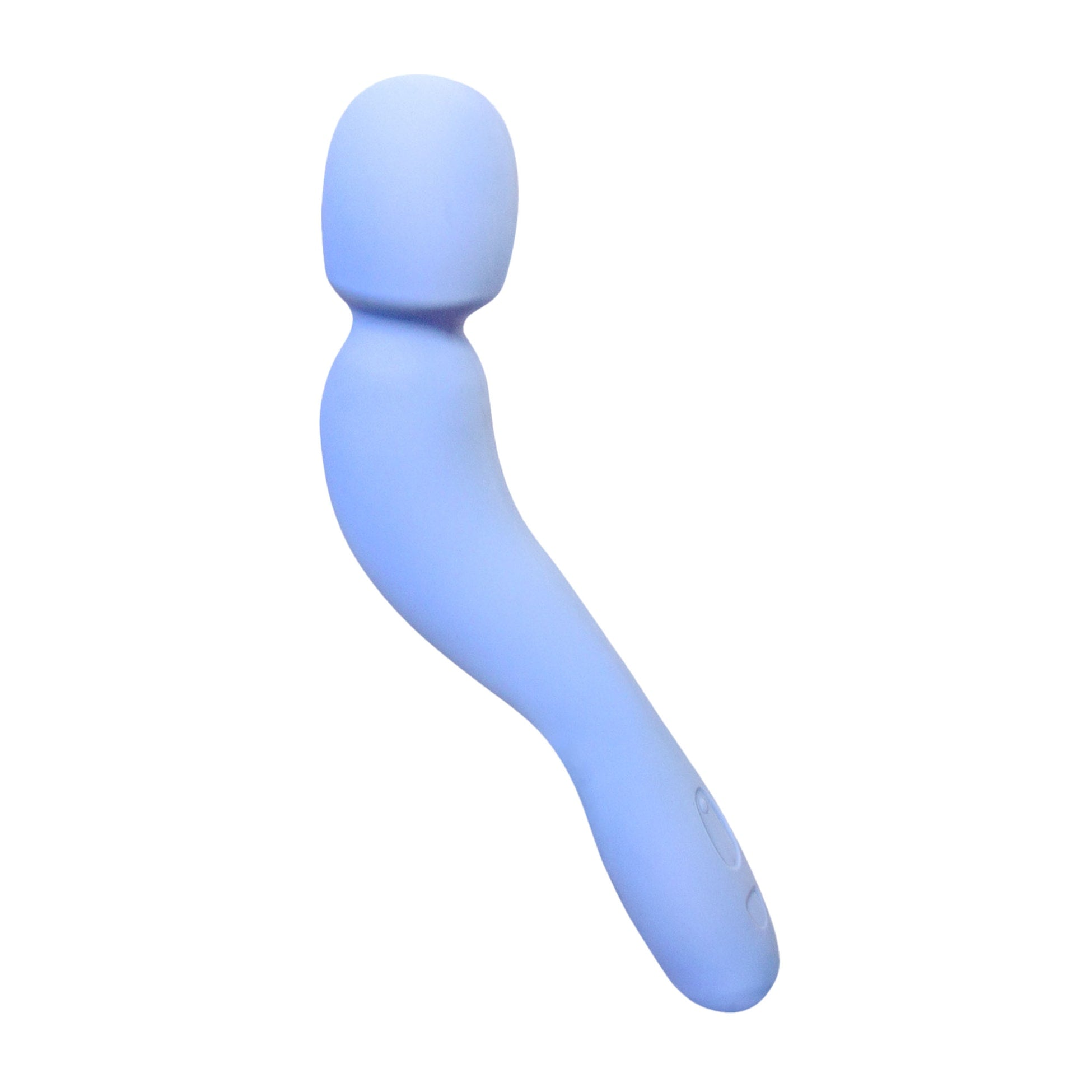 Dame Products Com Wand Massager Blauw Güçlü Masaj Vibratörü