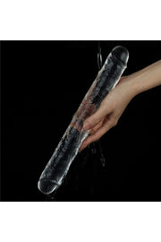 Flawless Clear Double Dildo 12'' Çift Taraflı Dildo