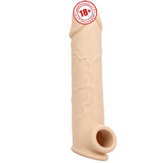 Calexotics Life-Like Extension 5 Cm Uzatmalı Et Dokulu Realistik Penis Kılıfı-Ten