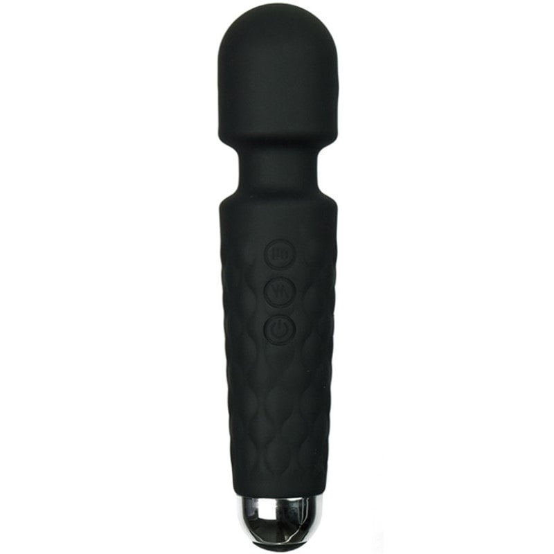 Erox Massage Vibes Black Ultra Güçlü 20 Mod Usb Şarjlı Masaj Vibratör