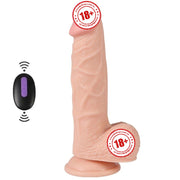 Shequ Dildo Series Hans 20 Mod Titreşimli Realistik Penis