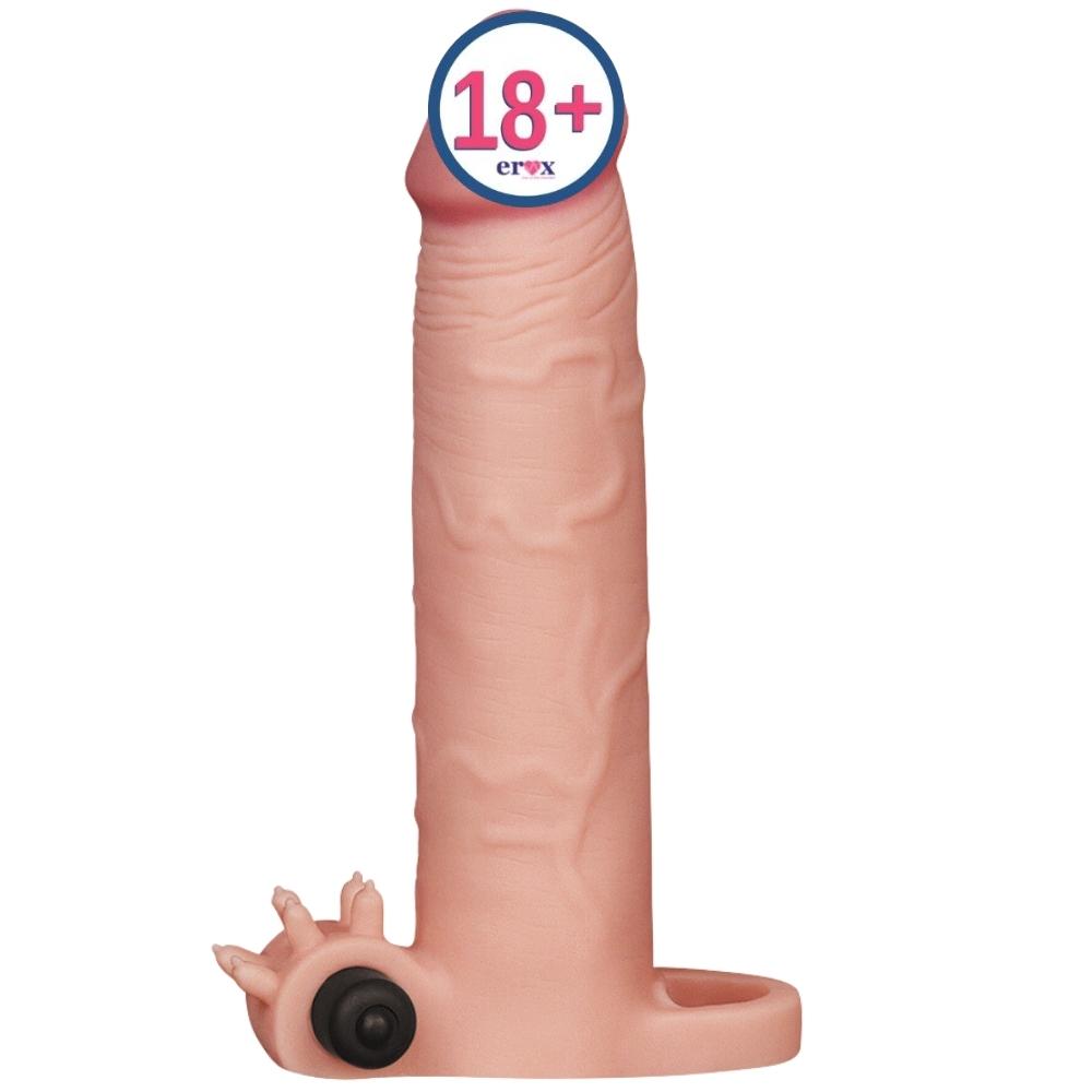 Lovetoy Pleasure X-Tender Vibrating Sleeve Titreşimli Penis Kılıfı