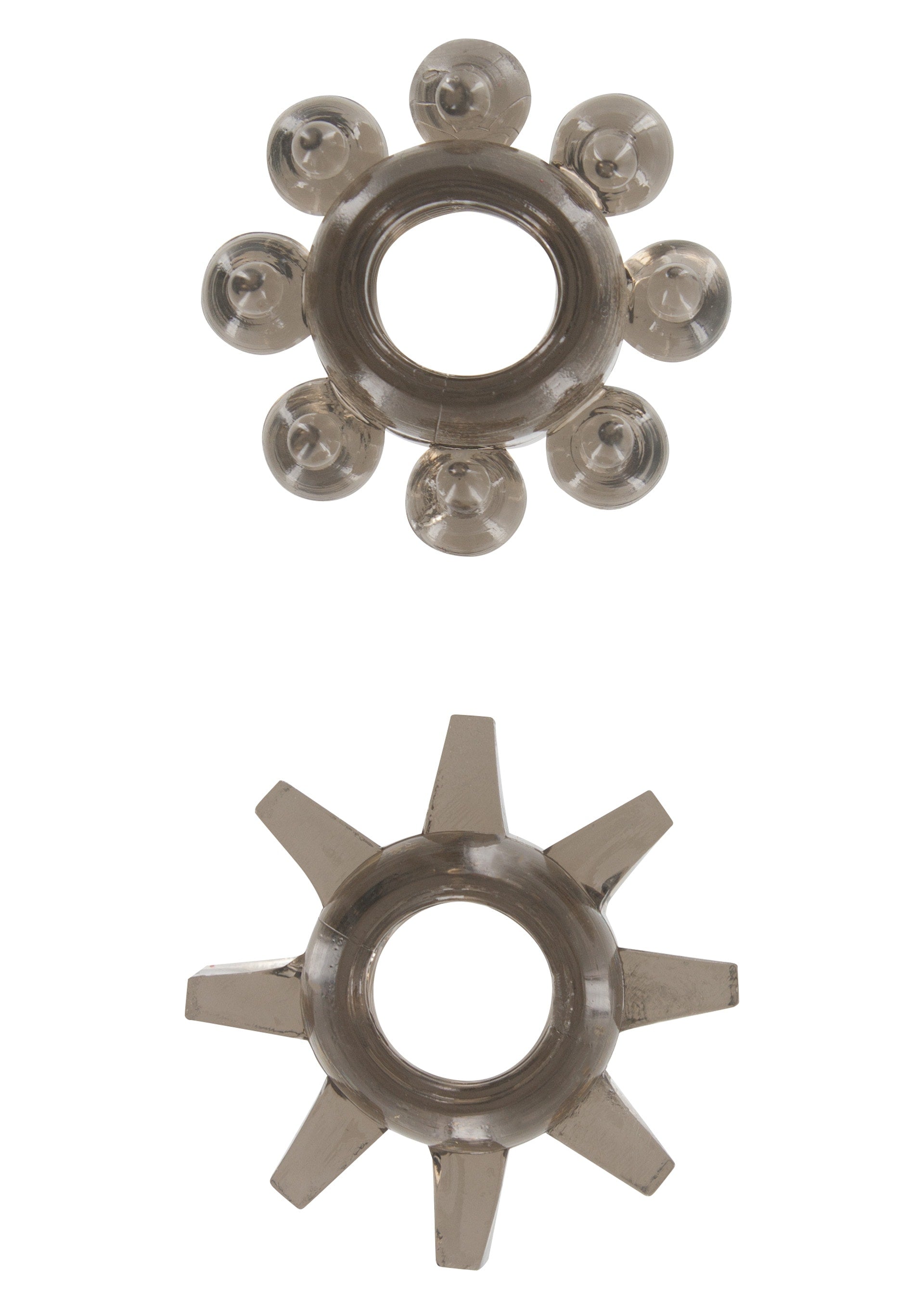 Toy Joy Power Stretchy Rings 2pcs Grey Penis Halkası
