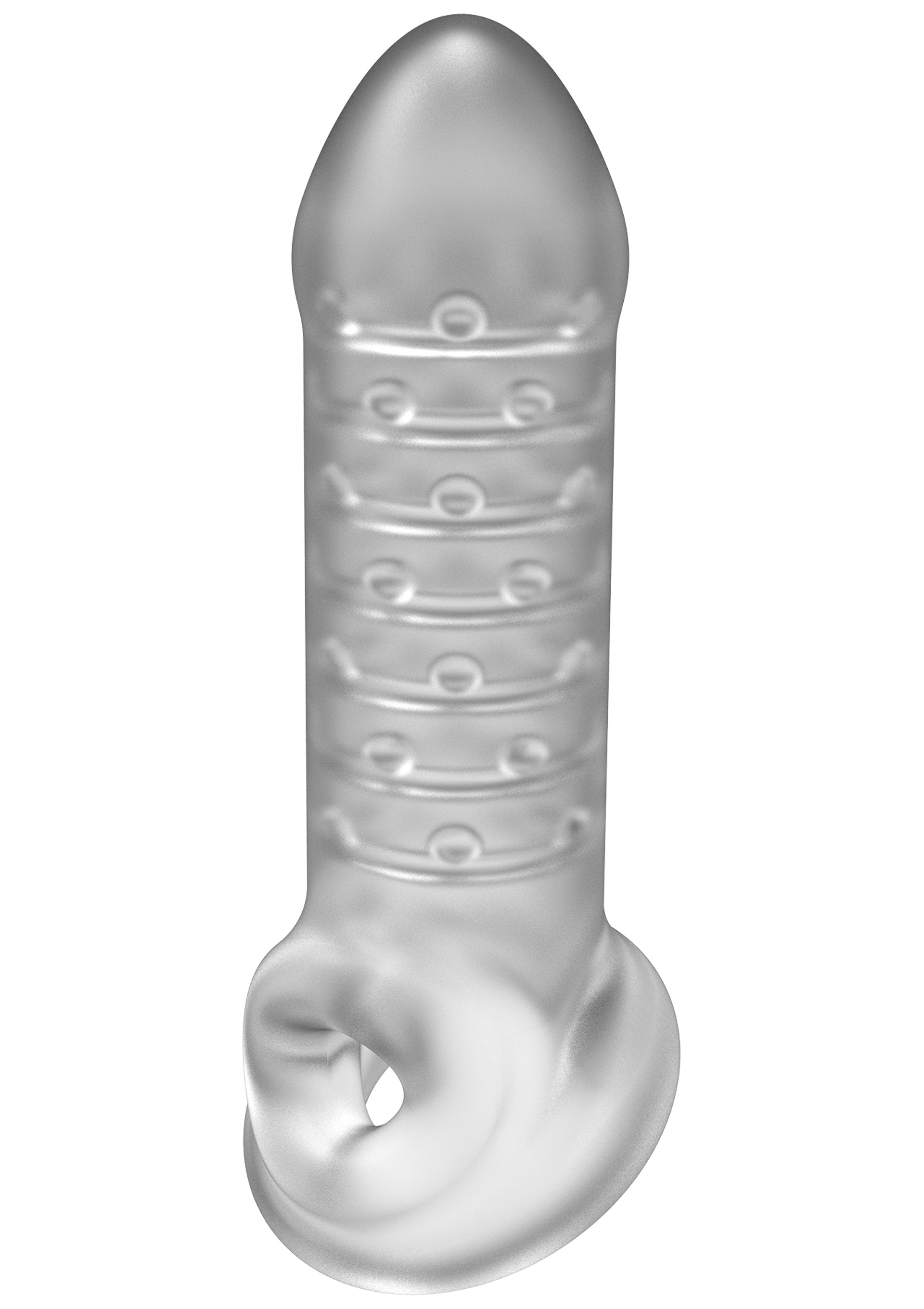 Doc Johnson Optimale With Ball Strap Think Şeffaf Penis Kılıfı