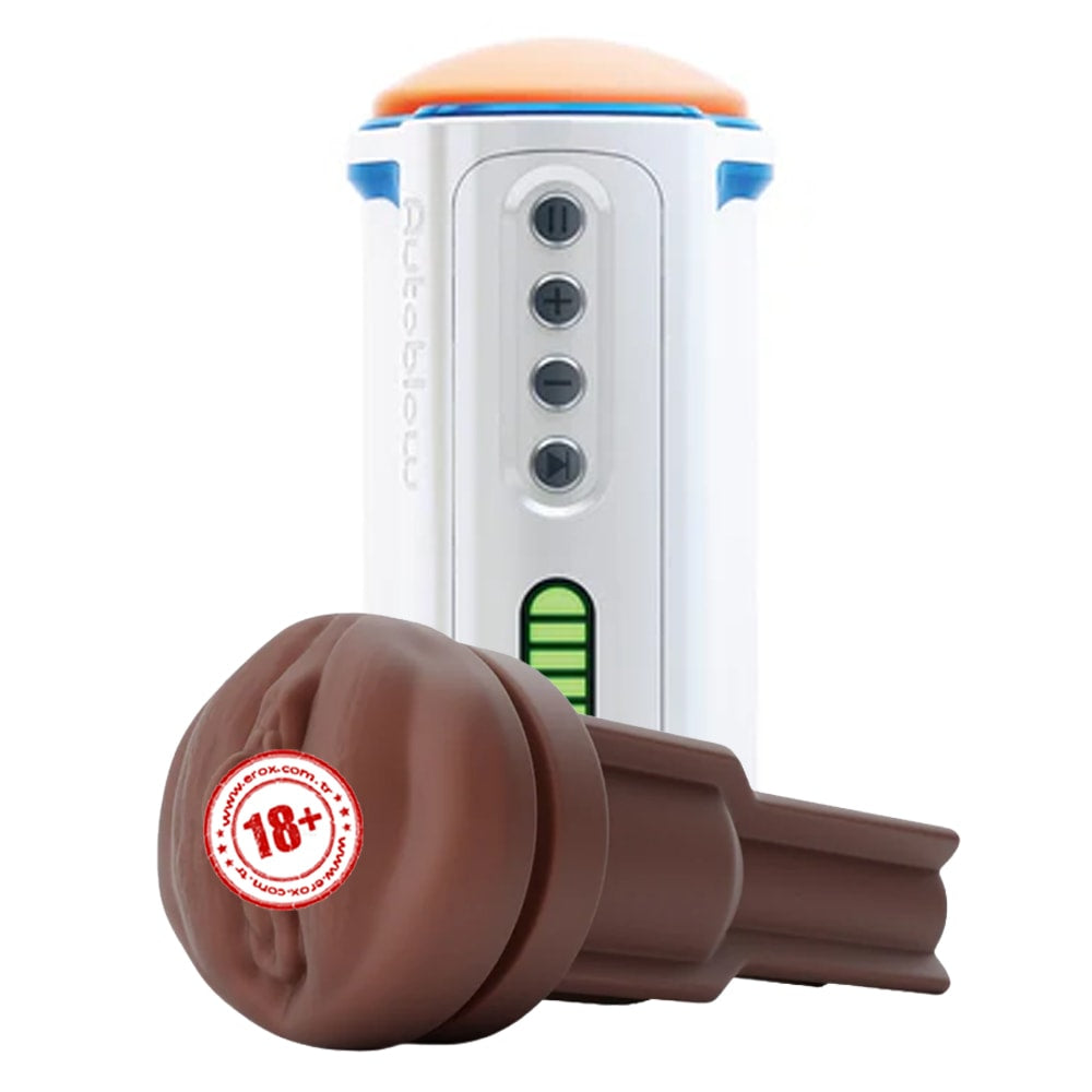 Autoblow AI Ultra Pussy Sleeve Mastürbatör Kılıfı-Brown
