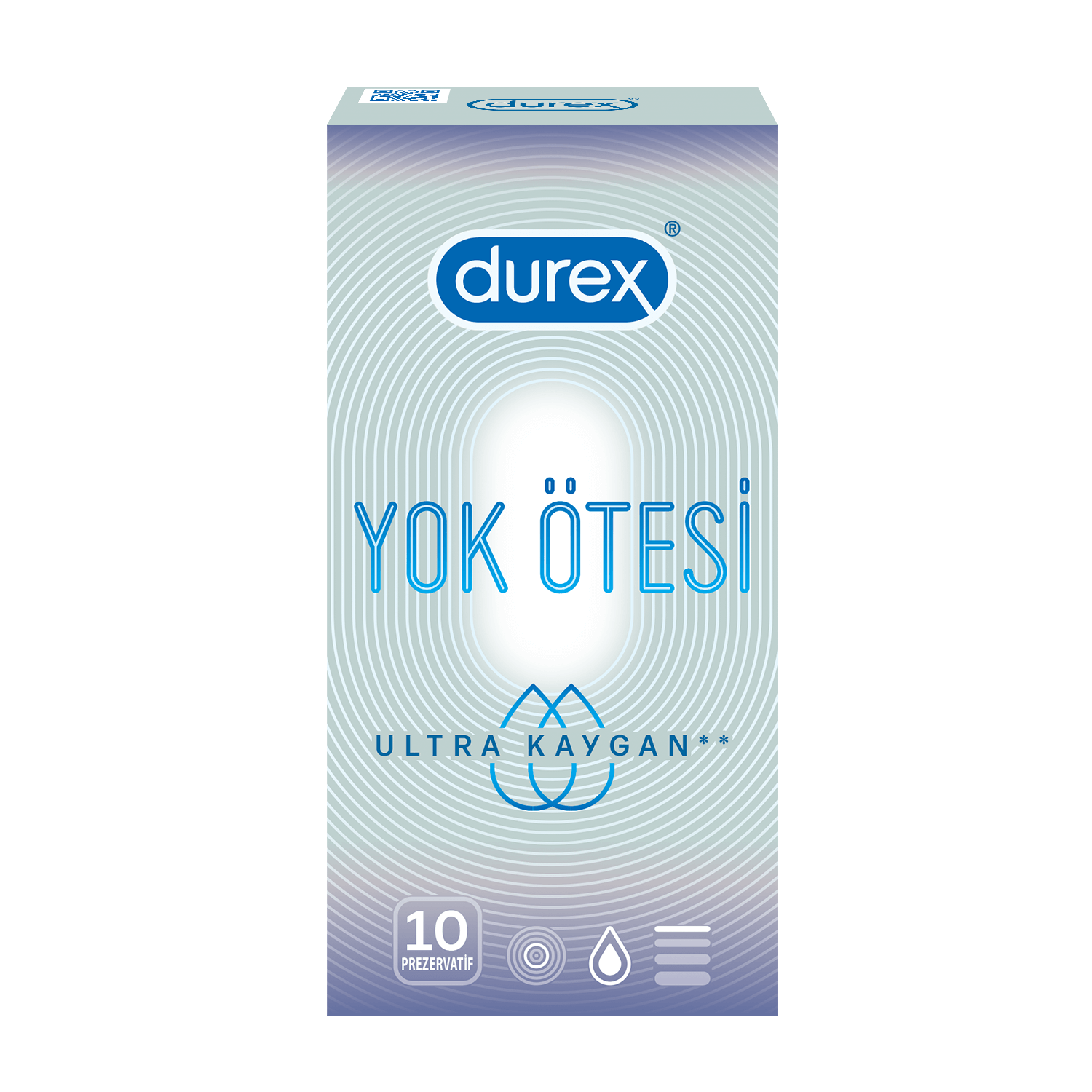Durex Yok Ötesi Ultra Kaygan 10'lu Prezervatif