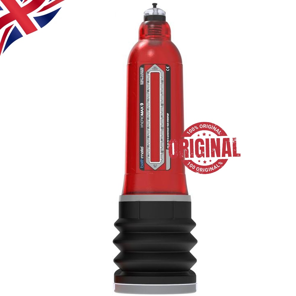 Bathmate HydroMax 9 Penis Pump Sulu Penis Pompası-Red