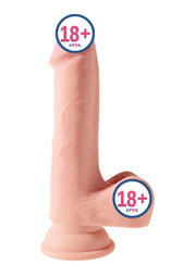 King Cock Triple Density 19 Cm 3D Gerçekçi Realistik Penis