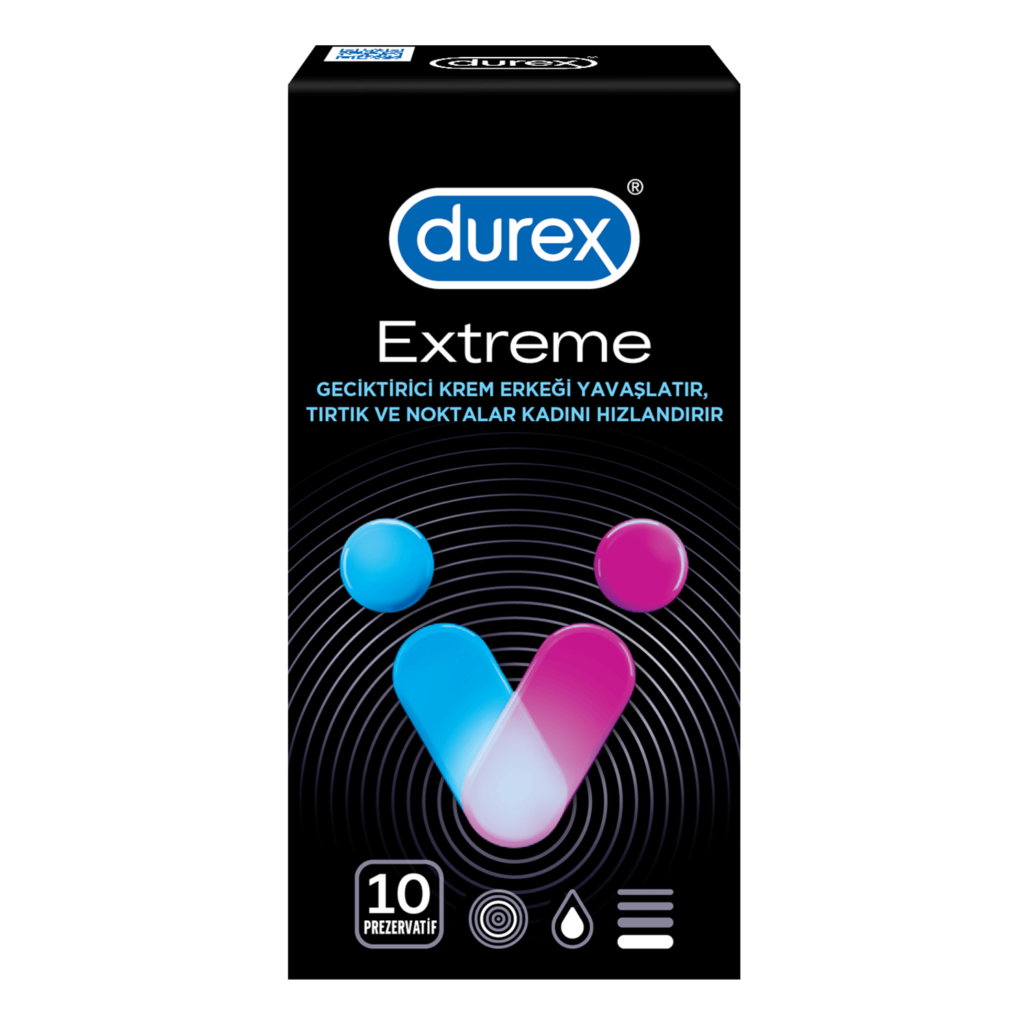 Durex Extreme 10'lu Prezervatif