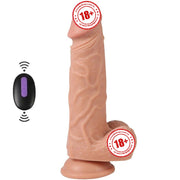 Shequ Dildo Series Hansen 20 Mod Titreşimli Realistik Penis SQ-WBE10013