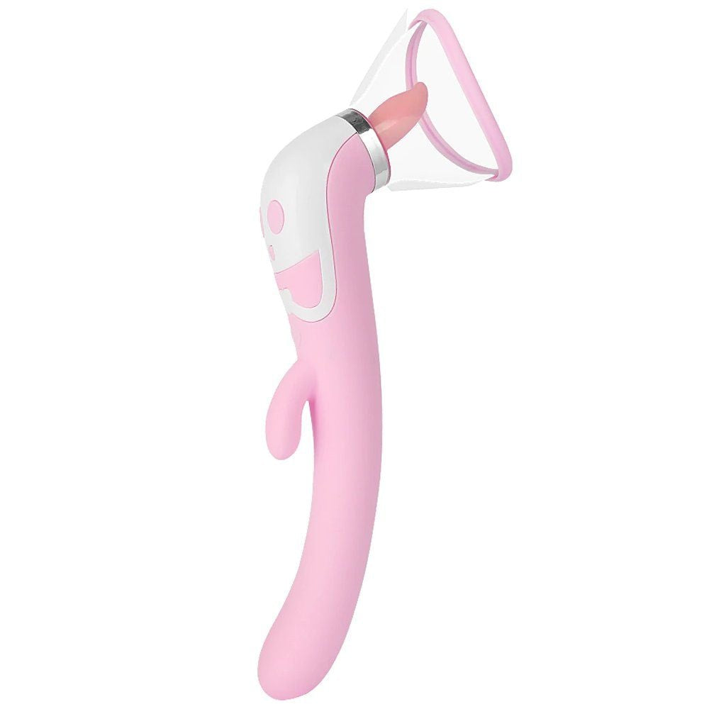 Erox Sucker Licker Çift Yönlü Isıtmalı Yalama Vibratör