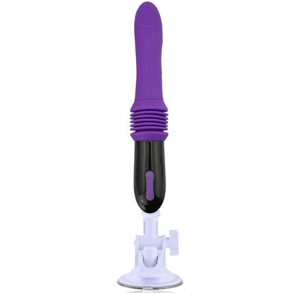 Erox Vibes Purple Yönü Ayarlanabilir İleri Geri Hareketli Thrusting Vibratör