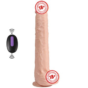 Shequ Vibrating Dildo Series Bart 29 cm Titreşimli Realistik Penis SQ-WBE10038