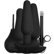 B-Vibe Anal Training Education Black Set