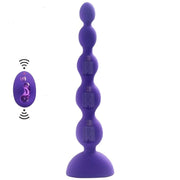 Aphrodisia Silicone 5 Beads Uzaktan Kumandalı Boncuk Anal Vibratör