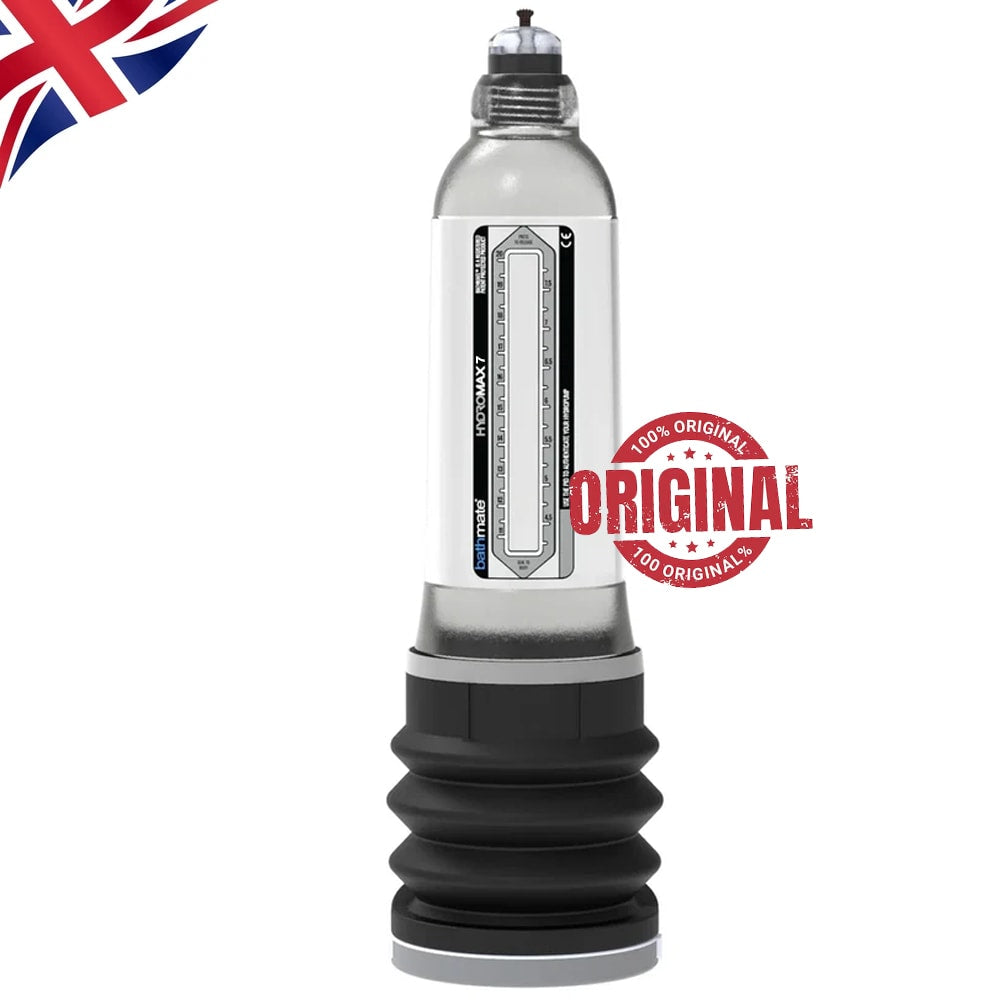 Bathmate HyrdoMax 7 Penis Pump Sulu Penis Pompası-Clear