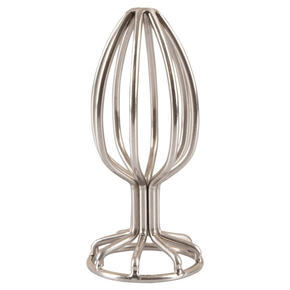 Anos Finest Butt Wear Metal Cage Butt Plug Metal Anal Plug