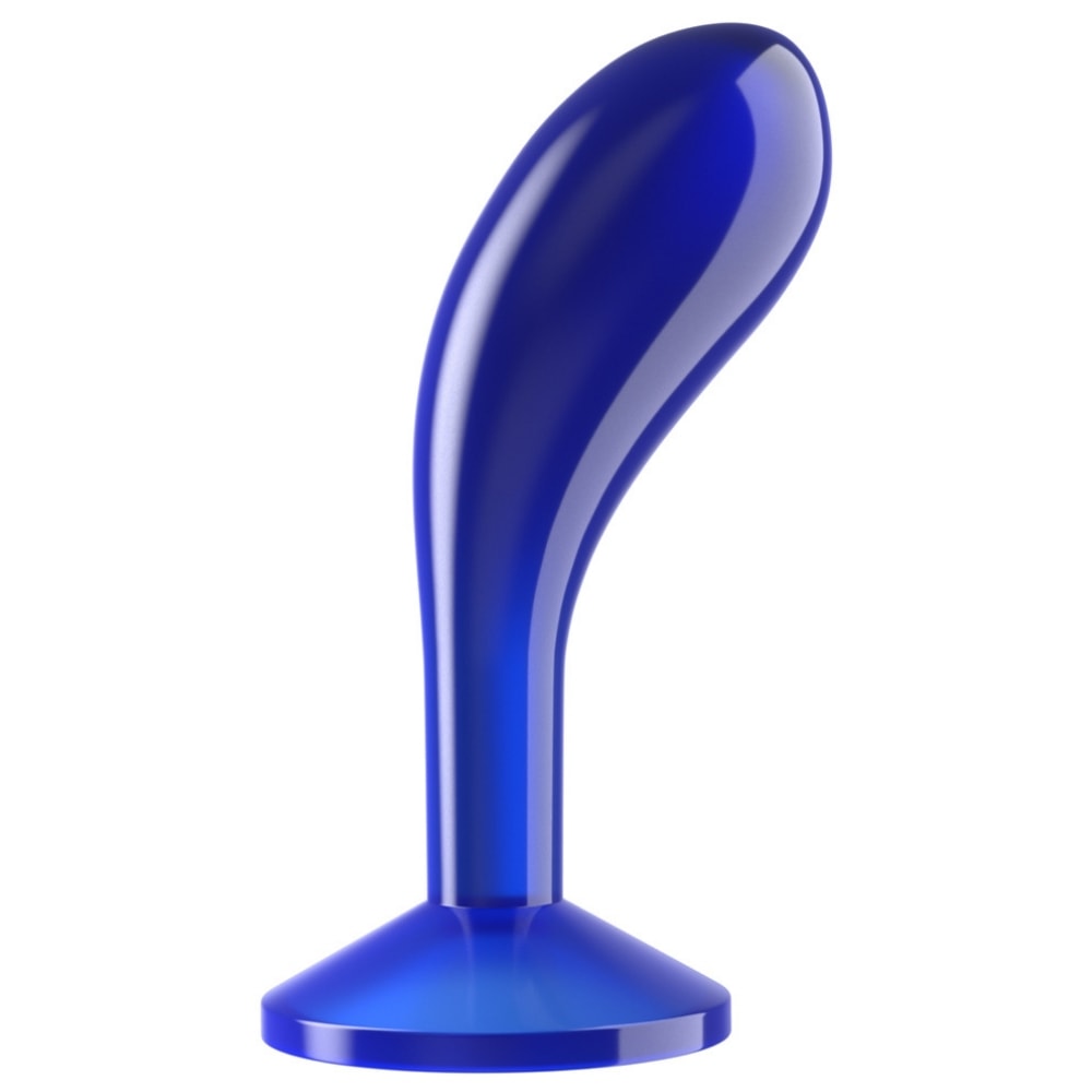 Lovetoy Flawless Clear Prostate Plug 15 Cm Blue Silikon Anal Plug LV310319