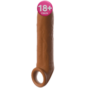 Pipedream Fetish Fantasy X-Tensions Uncut Penis Sleeve Testis Destekli Amerikan Penis Kılıfı