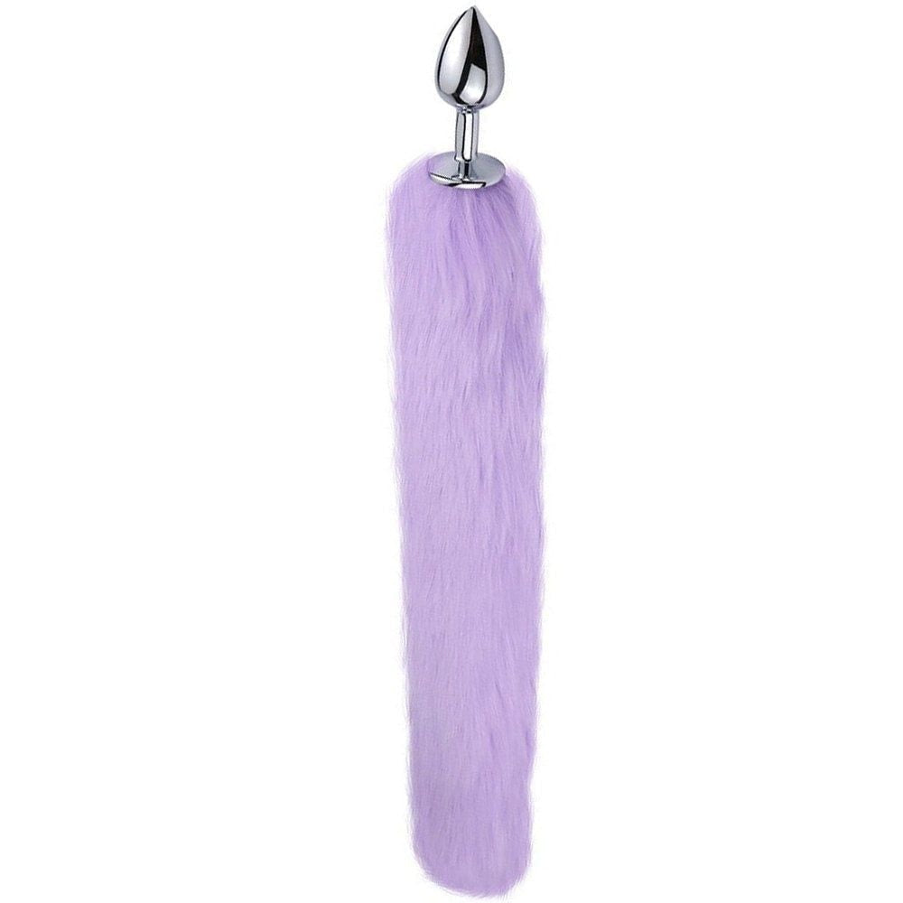 Erox Love Mor Tilki Kuyruklu Metal Anal Plug