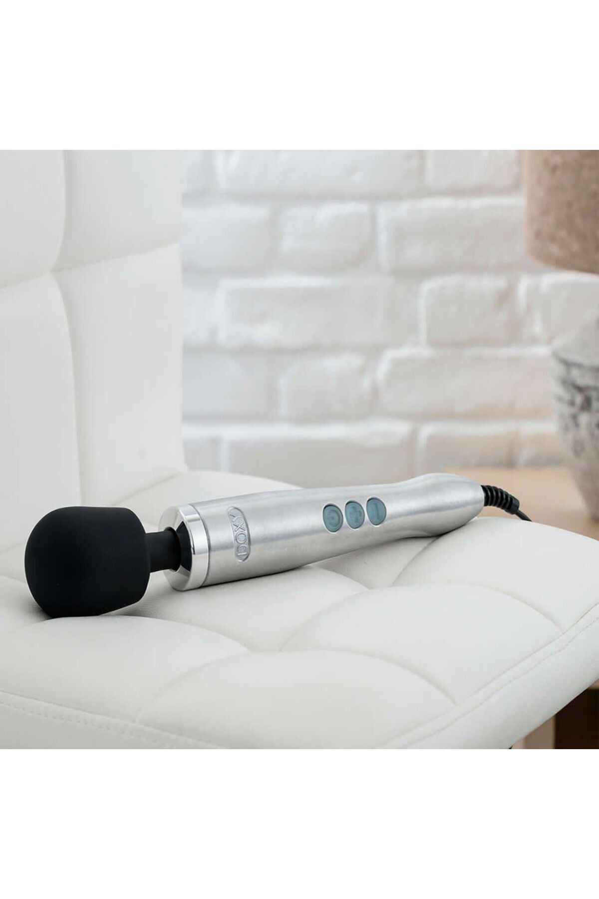 Doxy Metal Döküm Çok Güçlü Magic Massager Magic Wand Vibratör