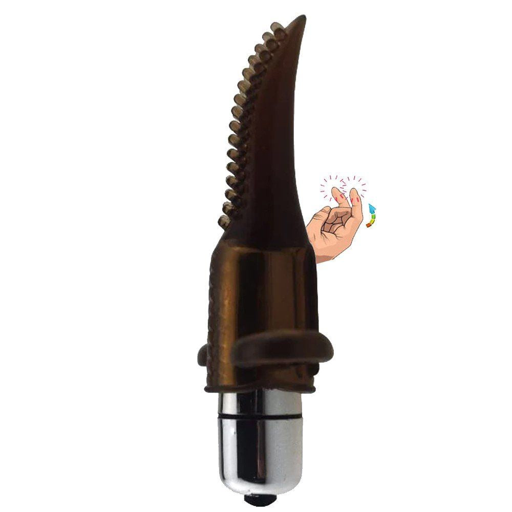 Erox To Me Finger Vibrator Klitoris Uyarıcı Parmak Vibratör-Black