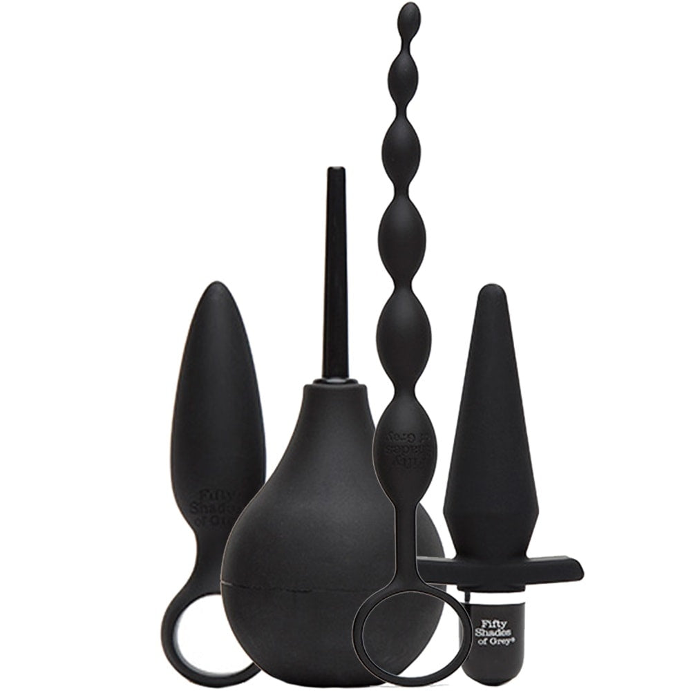 Fifty Shades of Grey Grinin Elli Tonu Serisi 4 lü Anal Başlangıç Seti