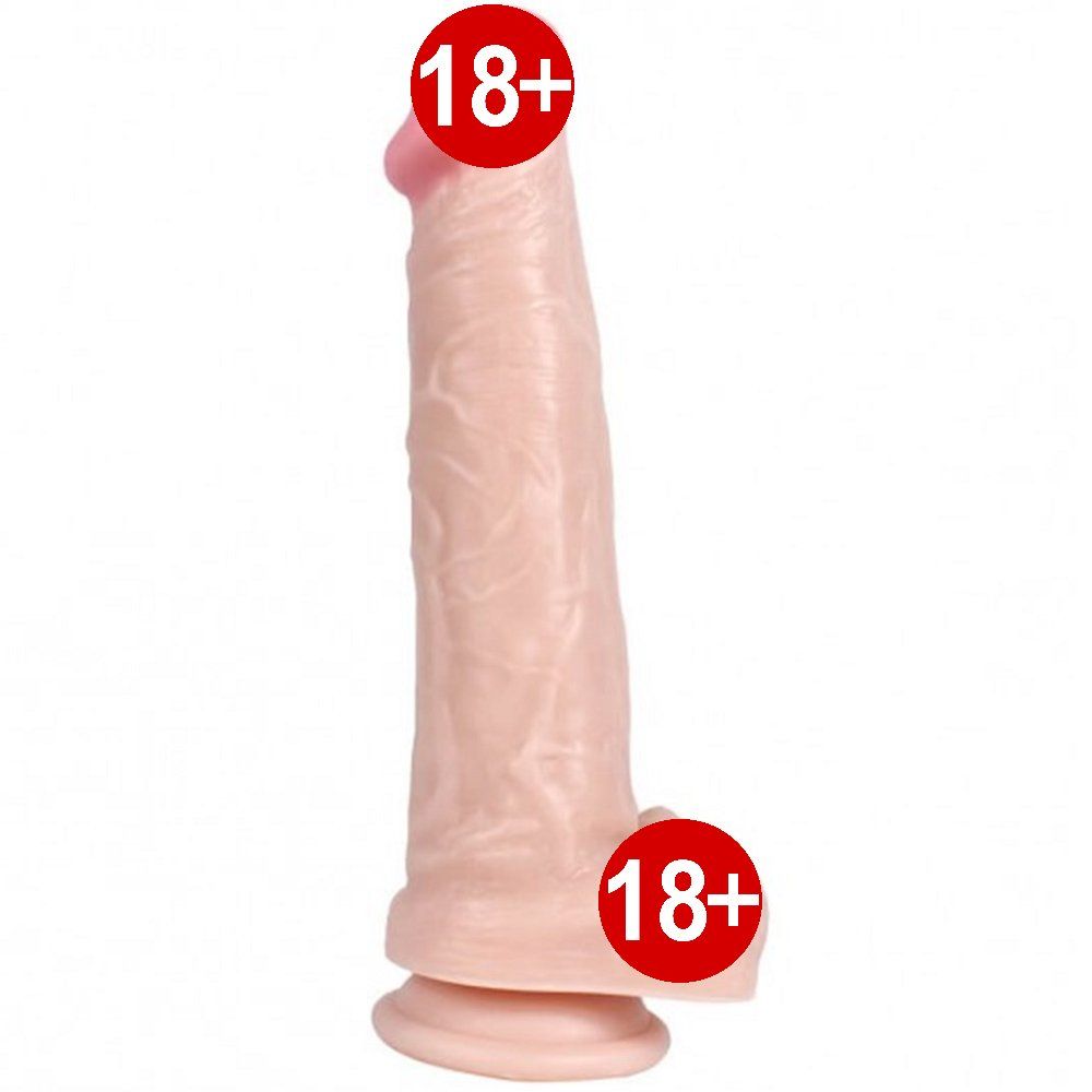 Dildo Series New Wolf 25 cm Yumuşak Realistik Dokulu Penis
