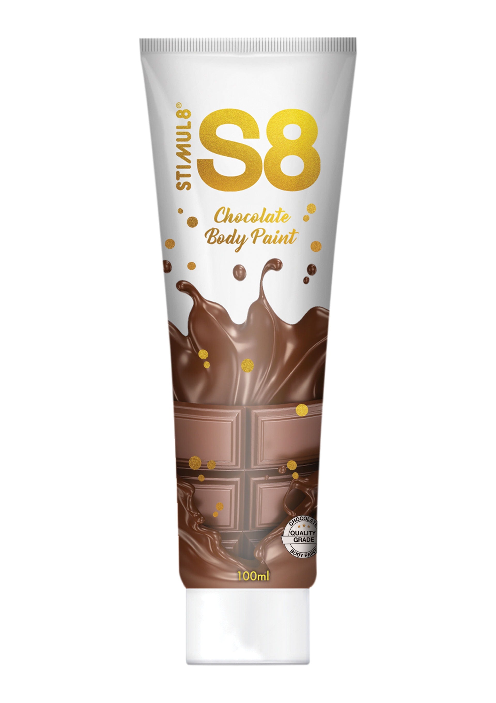 S8 Bodypaint 100 ml Çikolatalı Yenilebilir Vücut Boyası