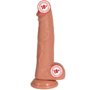 Shequ Dildo Series Archie Natural Çift Katmanlı 21 Cm Realistik Penis