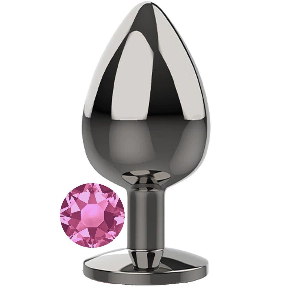 Erox Pink Jewellery Small Lüks Çelik Anal Plug